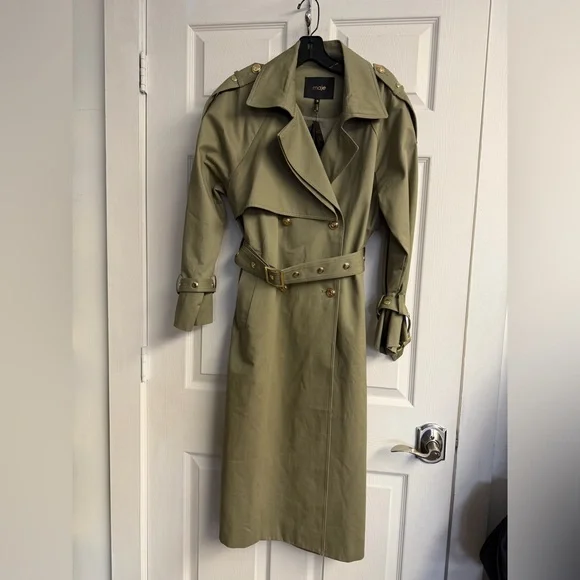 Greena Studded trench coat - Picture 4 of 9